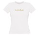 T-Shirt Or IW - “UGM” - Femme Col Rond