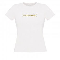 T-Shirt Or IW - “UGM” - Femme Col Rond